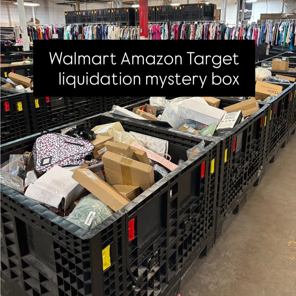 20 Mystery Box OverStock return Reseller women Target amazon Walmart Marshall